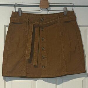 American Eagle corduroy mini skirt, size 6, NWT